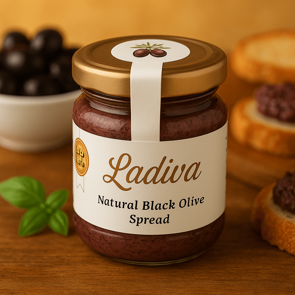 Natural Black Olive Spread (Tapenade) 200g